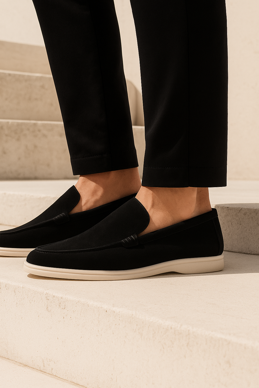 Emiral Suede Loafers Black