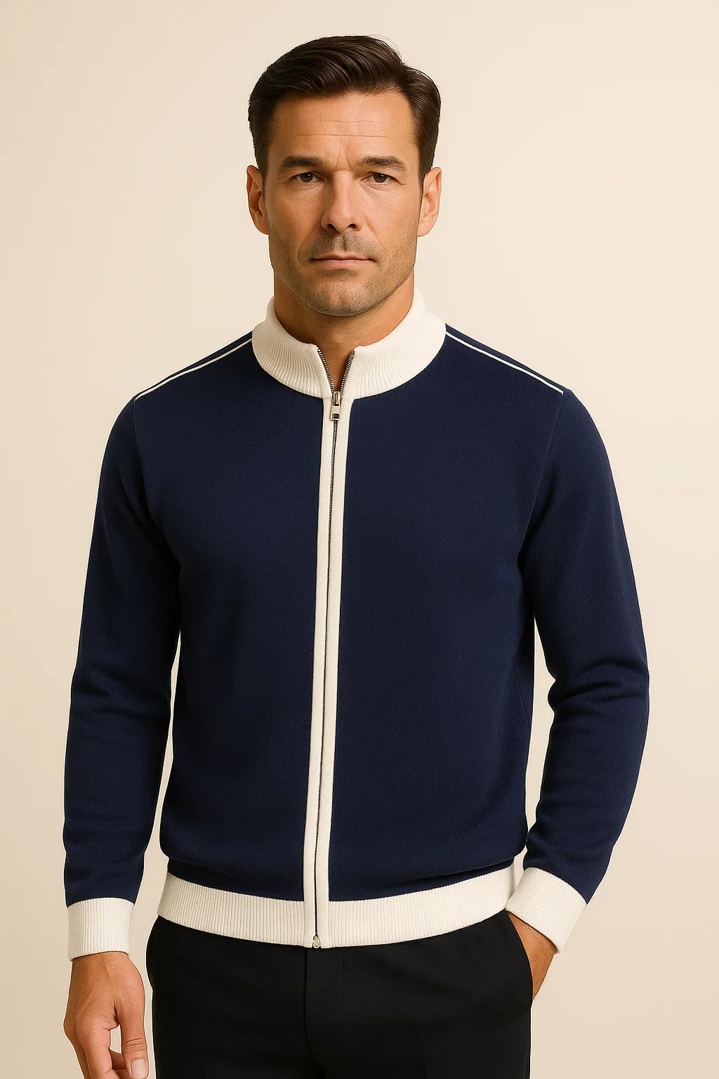 MILANO CARDIGAN ZIP UP