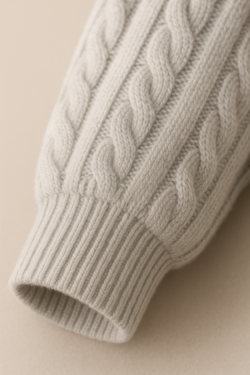 Bergamo Cable Knit Grey