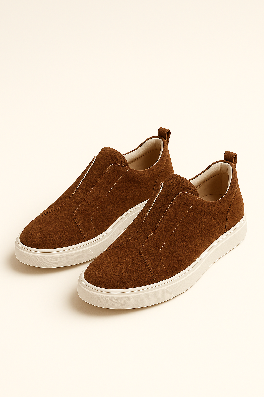 Emirali Suede Slip-On Brown