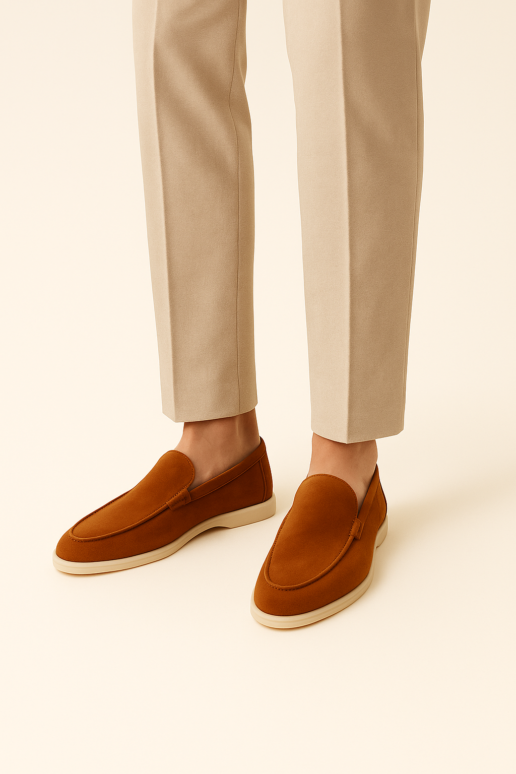 Emiral Suede Loafers Terracotta