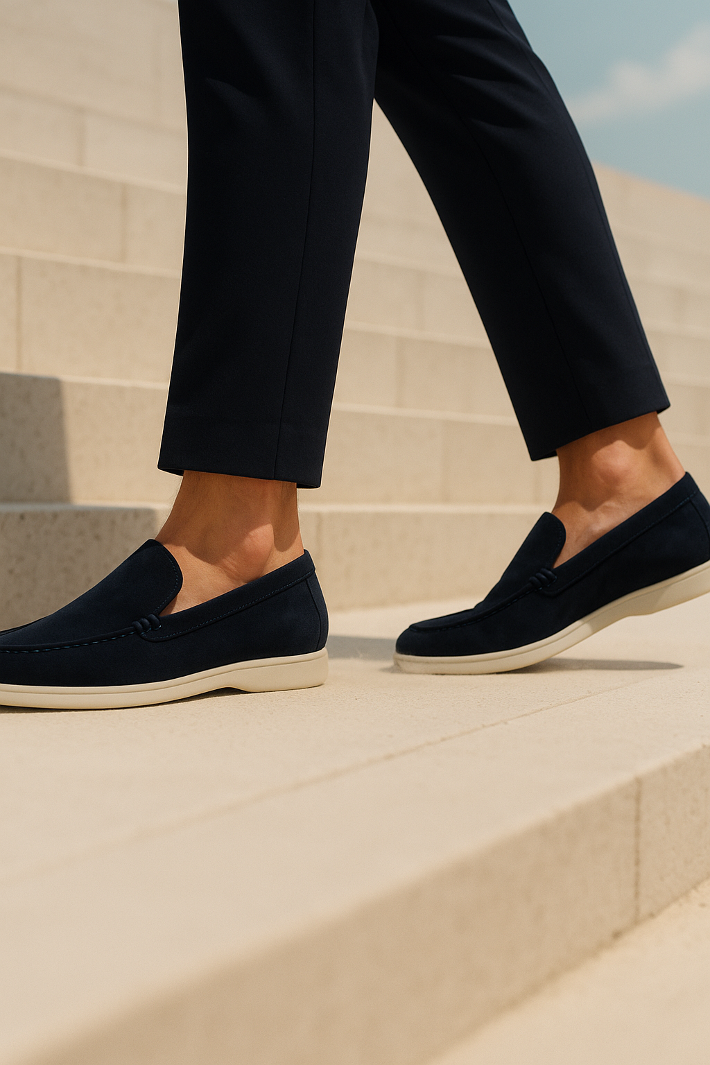 Emiral Suede Loafers Navy