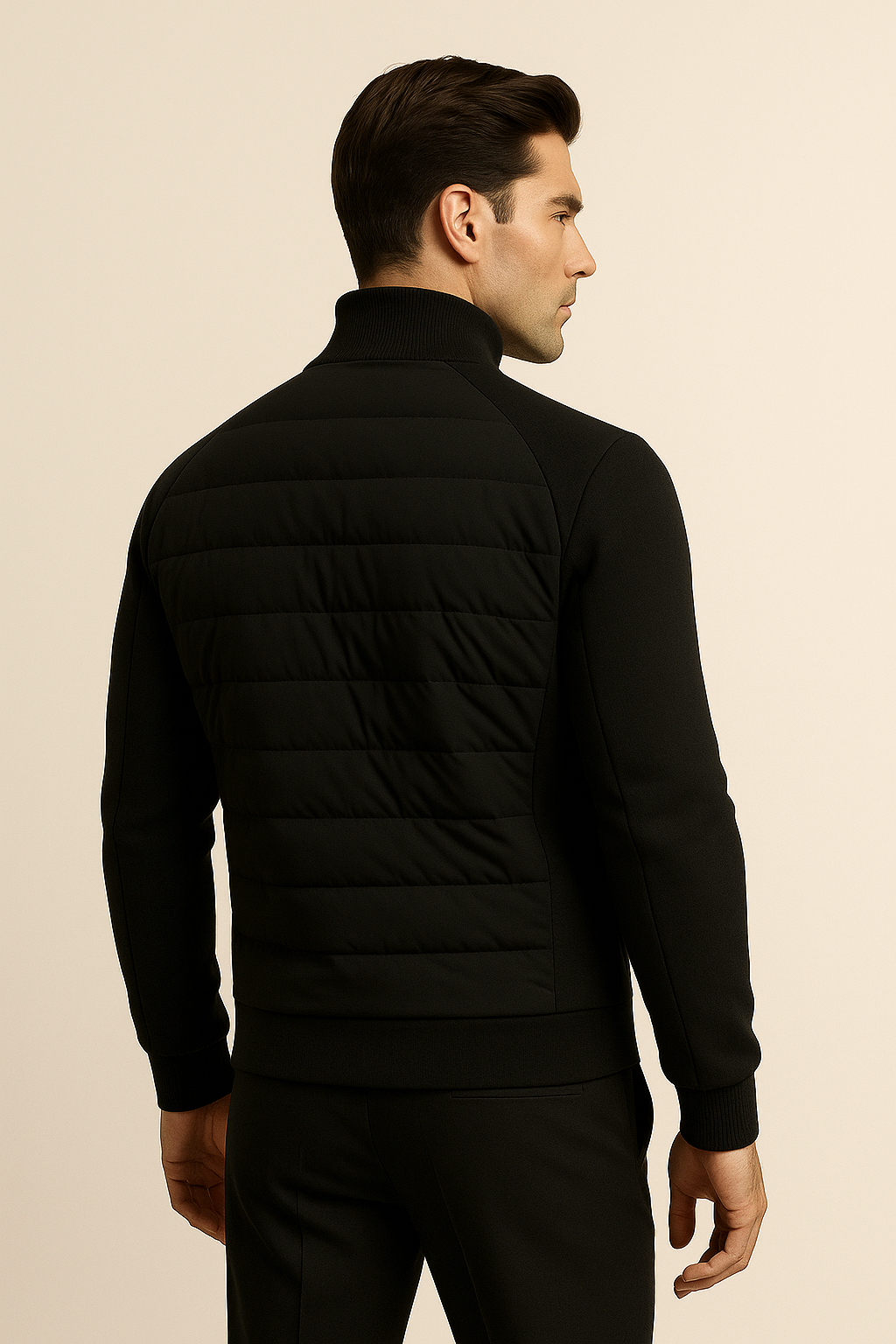 Bellori Wool Padded Jacket Black