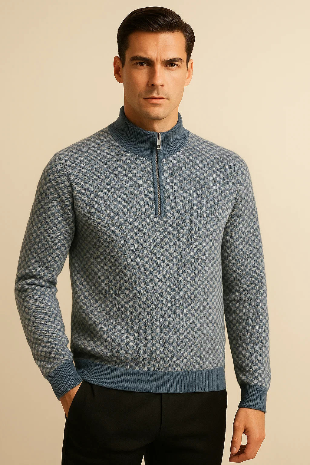 PORTO ZIP UP SWEATER