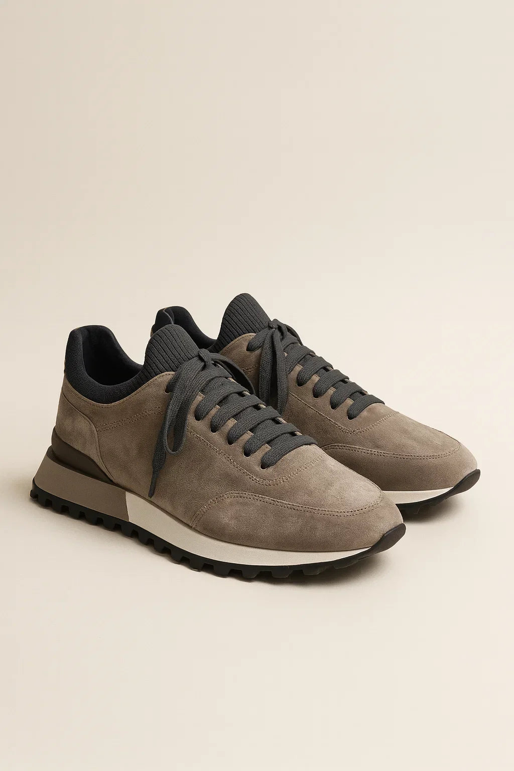 Bellagio Suede Runner Taupe